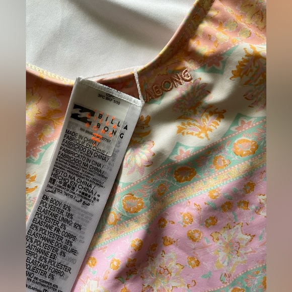 Billabong Girls' Layered With Love One-Piece Swimsuit - Picture 5 of 5